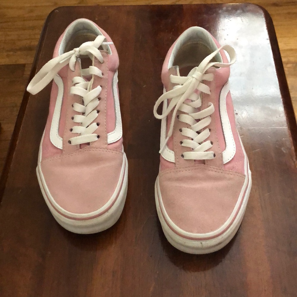 Pink old skool vans